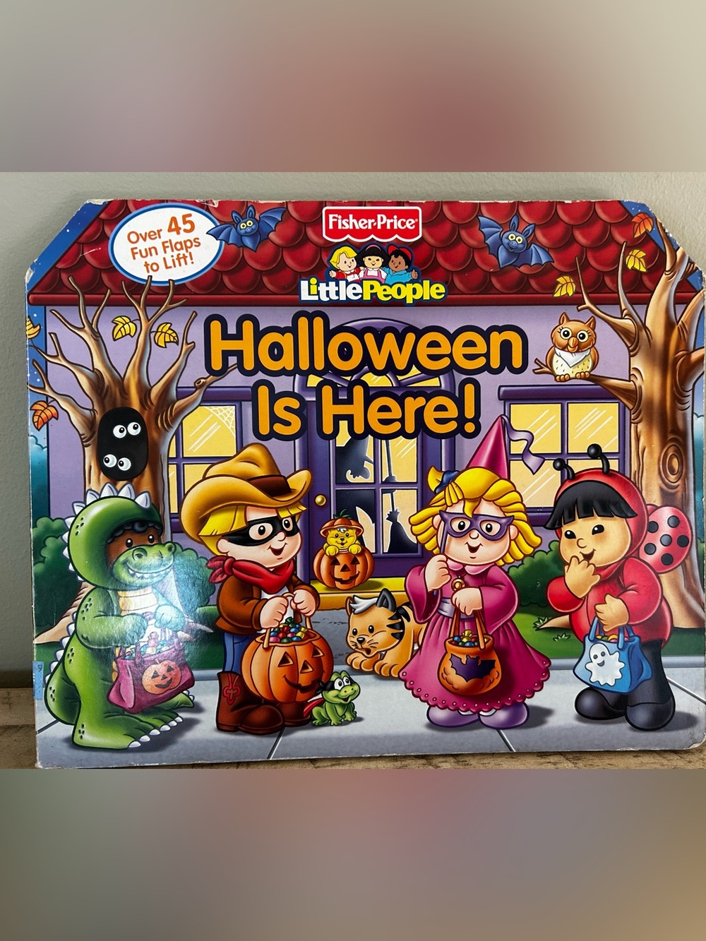 Fisher-Price Little People: Halloween Is Here! Lift The Flap Book